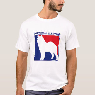 T-shirt de Elkhound do norueguês da liga principal