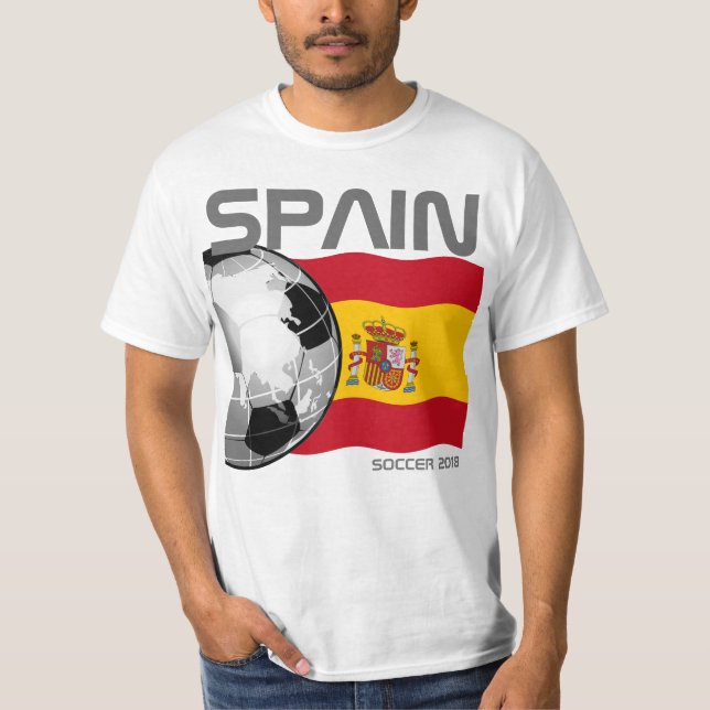 T-Shirt de Espanha de futebol (Frente)