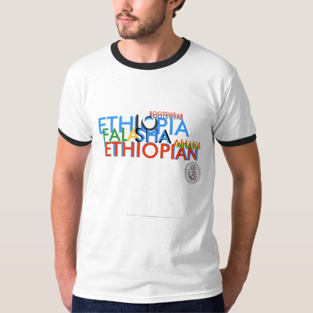 T-shirt de ETIÓPIA (Frente)