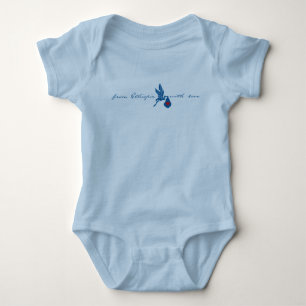 T-shirt De Etiópia com amor - azul