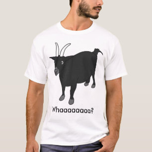 T-shirt de fala da cabra