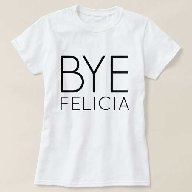 T-SHIRT DE FELICIA DO ADEUS (Frente do Design)