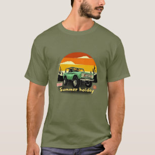 T-shirt de férias de Verão