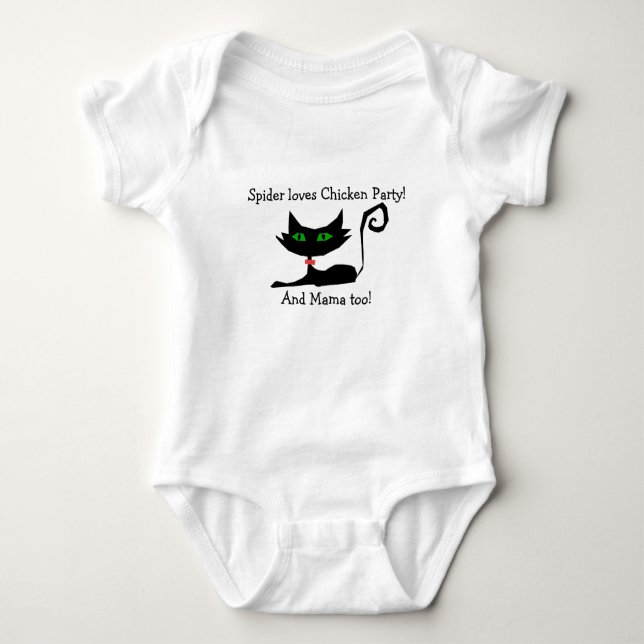 T-shirt de Festa de Frango (Frente)