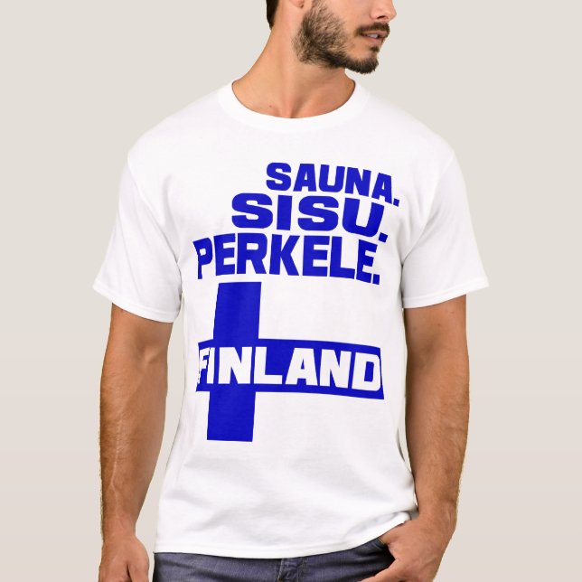 T-shirt de Finlandia (Frente)