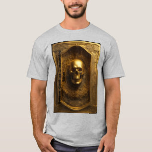 T-shirt de fixação do Design da placa do crânio do