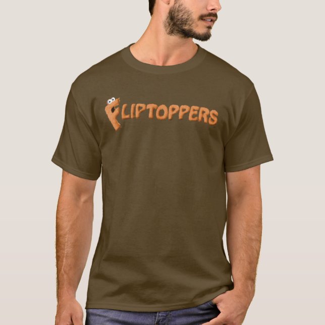 T-shirt de Fliptoppers para homens! (Frente)