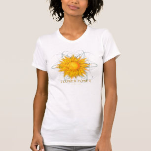 T-shirt de flower power