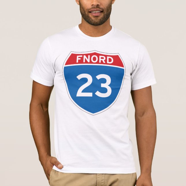 T-shirt de Fnord 23 Discordian (Frente)