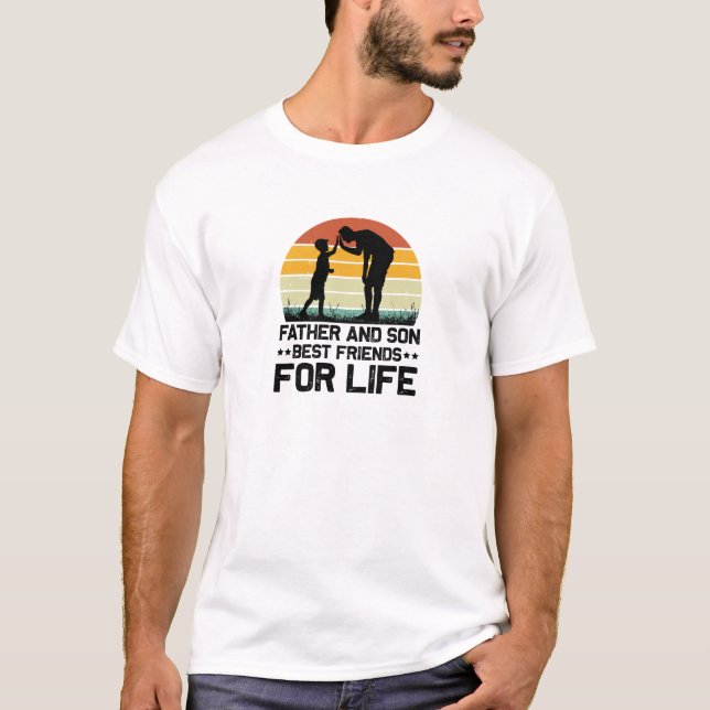 T-Shirt de Folha Curta Colorida Sunset (Frente)