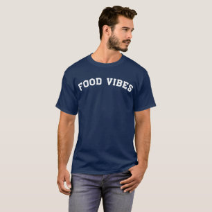 T-shirt de Foodie das impressões da comida