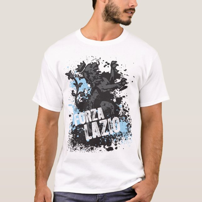 T-shirt de Forza Lazio (Frente)