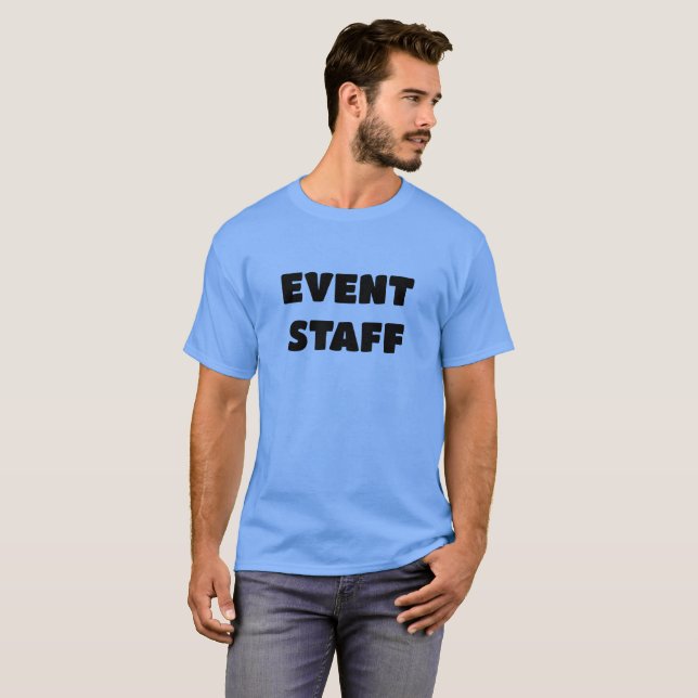 T-Shirt de FUNCIONARIOS de 2 Lados do EVENTO (Frente Completa)