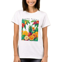 T-Shirt de fusão de frutas