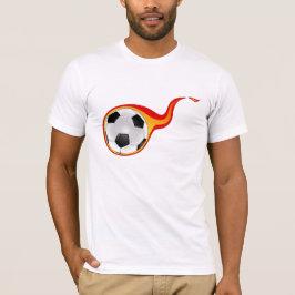 t-shirt de futebol