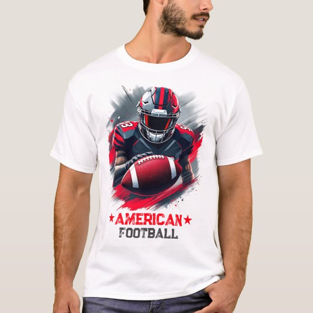T-Shirt de futebol americano (Frente)