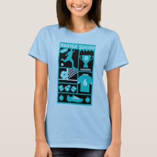 T-Shirt de Futebol Britânico