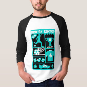 T-Shirt de Futebol Britânico