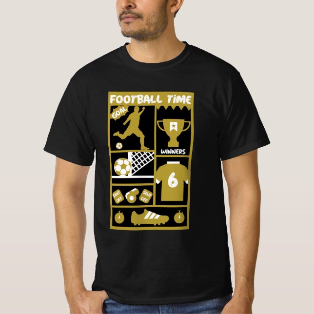 T-Shirt de Futebol Britânico (Frente)