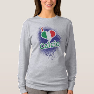 T-Shirt de Futebol de Calcio, Futebol italiano