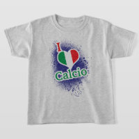 T-Shirt de Futebol de Calcio, Futebol italiano