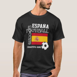 T-Shirt de Futebol de espanha