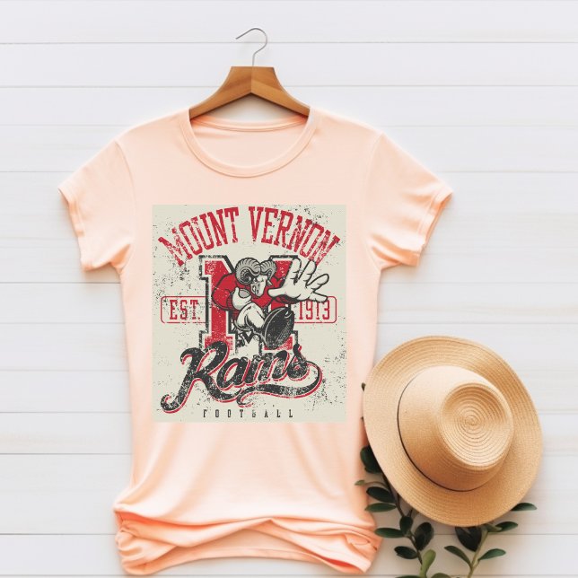 T-Shirt de Futebol de Vernon Rams (Criador carregado)