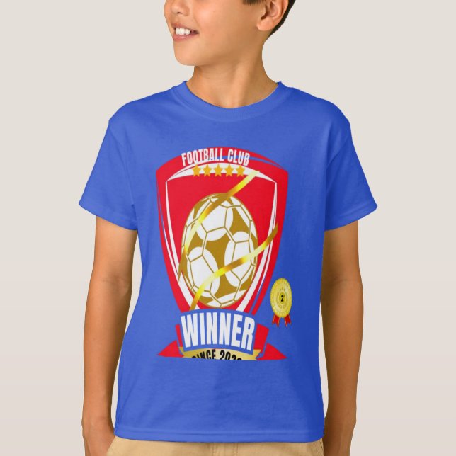 T-Shirt de Futebol - Ouro Medalha (Frente)