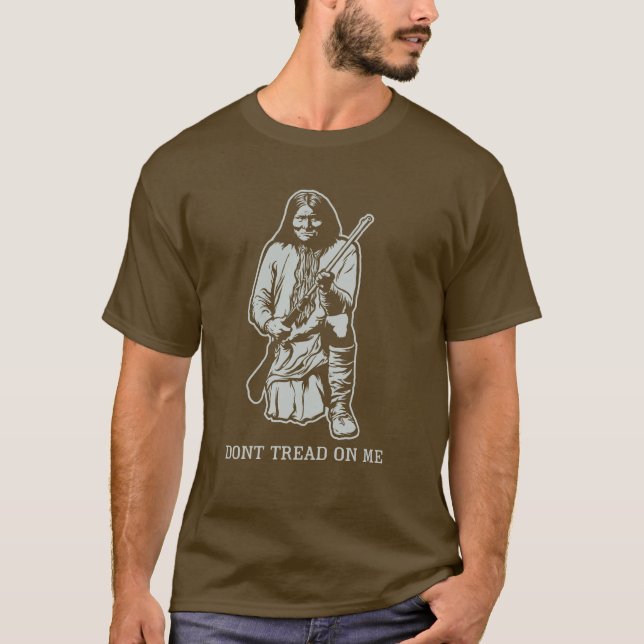 T-shirt de Gadsden Geronimo (Frente)