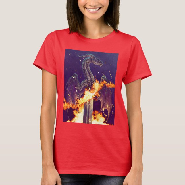 T-shirt de Garon Whited Nightlord Knightfall (Frente)