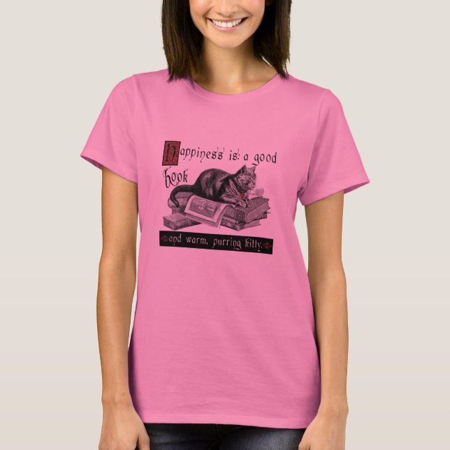 T-shirt de Gatinho quente (Frente)