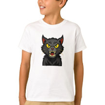 T-shirt de gato