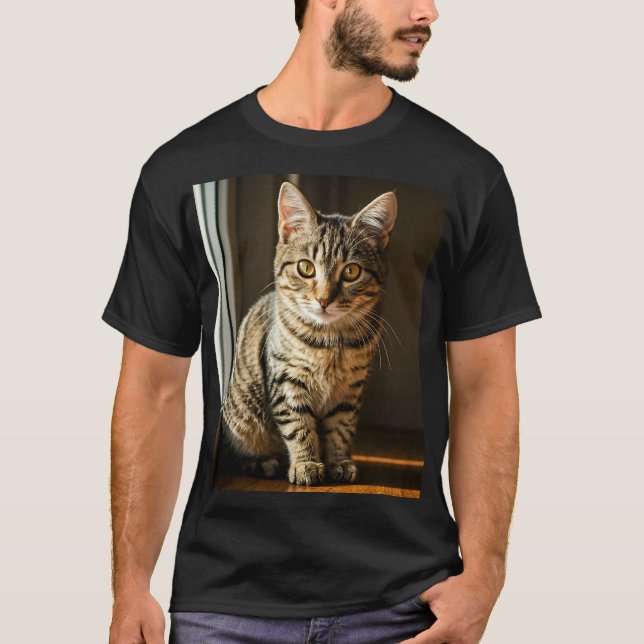 t-shirt de gato (Frente)