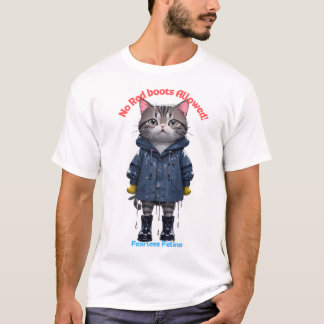T-shirt de gato