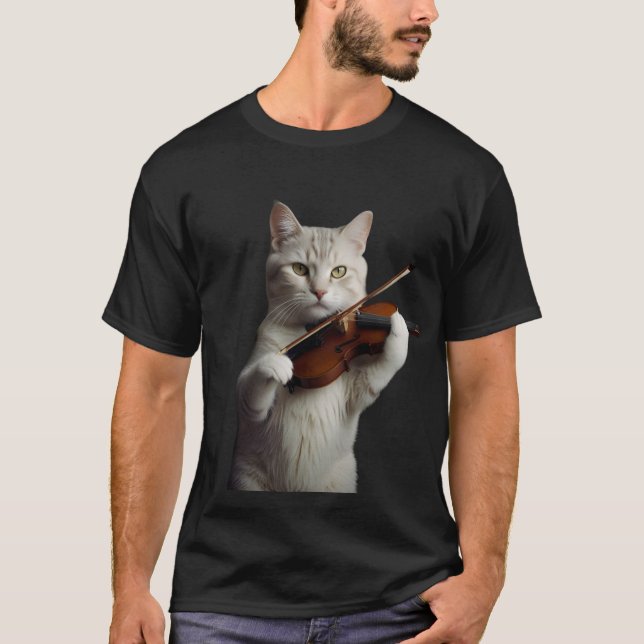 t-shirt de gato (Frente)