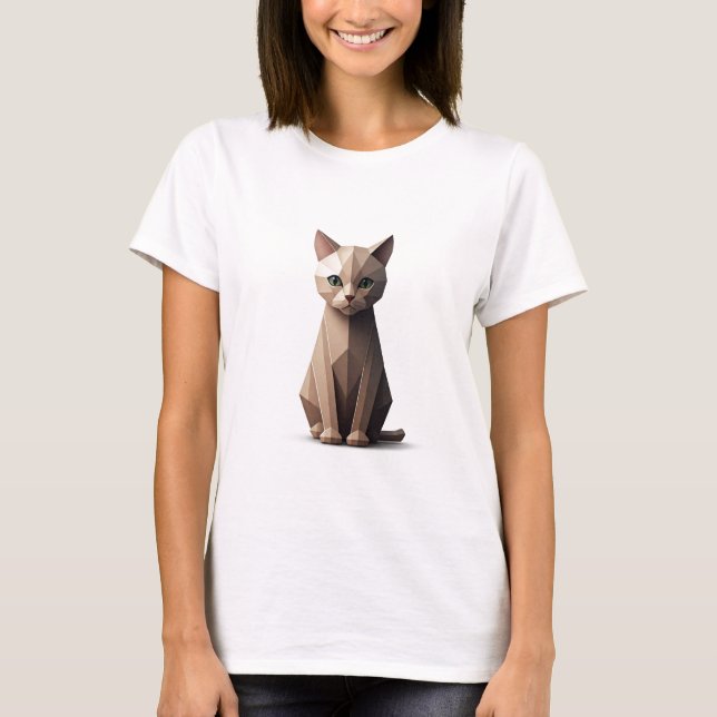 T-shirt de gato (Frente)