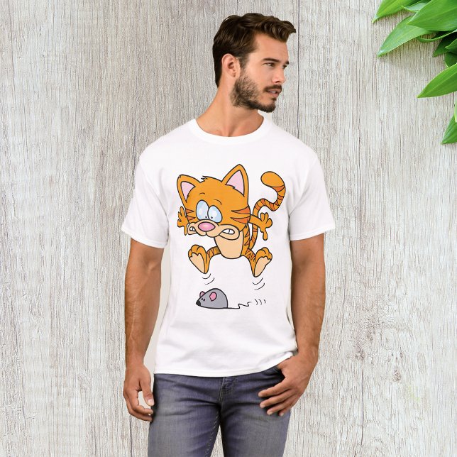 T-Shirt De Gato E Rato (Criador carregado)
