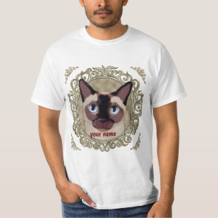 T-Shirt de Gato Tonquês