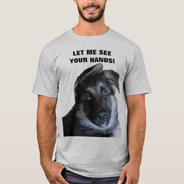 T-Shirt de german shepherd (Frente)