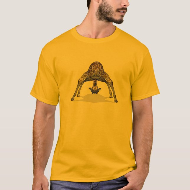 T-Shirt de Girafa Flexível (Frente)