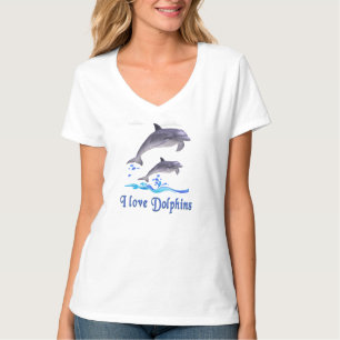 T-Shirt de golfinhos