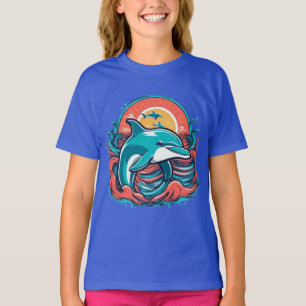 T-Shirt de golfinhos