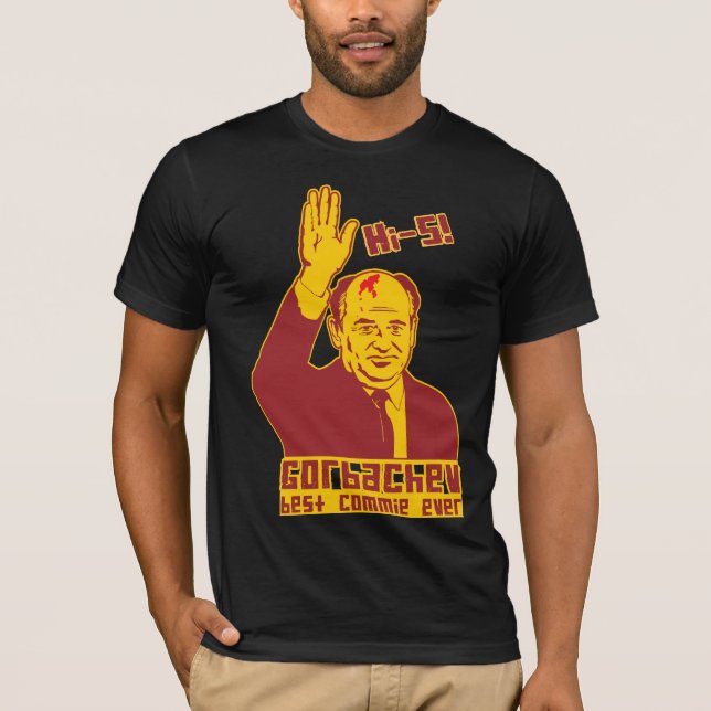 T-shirt de Gorbachev (Frente)