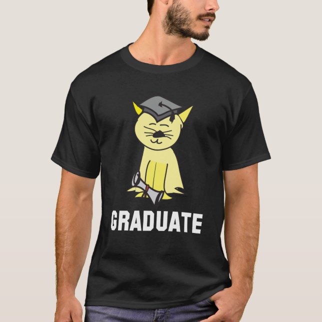 T-shirt de graduação do formando (Frente)