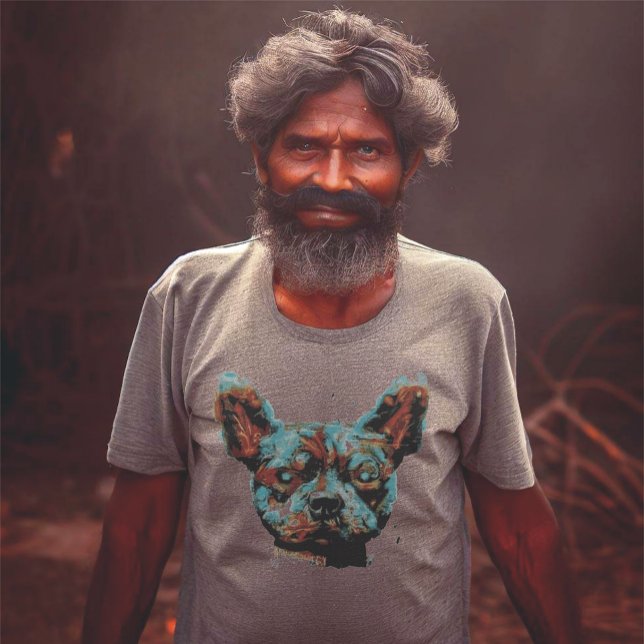 T-Shirt de Grafite de Cão (Criador carregado)