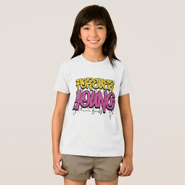 T-Shirt de Grafite para sempre (Frente Completa)