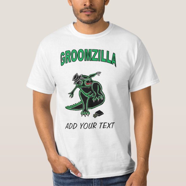 T-shirt de Groomzilla (Frente)