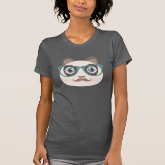 T-shirt de Grye da panda do hipster