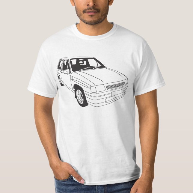 T-shirt de GSi da nova de Vauxhall (Frente)