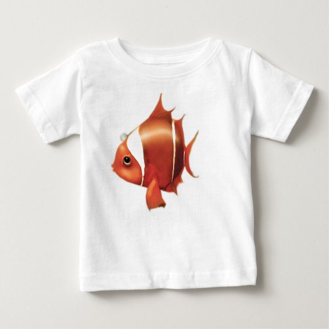 T-shirt de Guppie do peixe dourado (Frente)